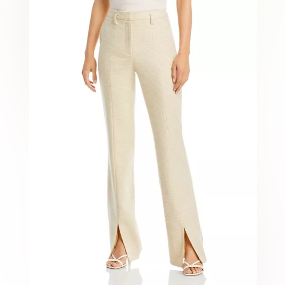 Anine Bing Gingham Wool Trousers